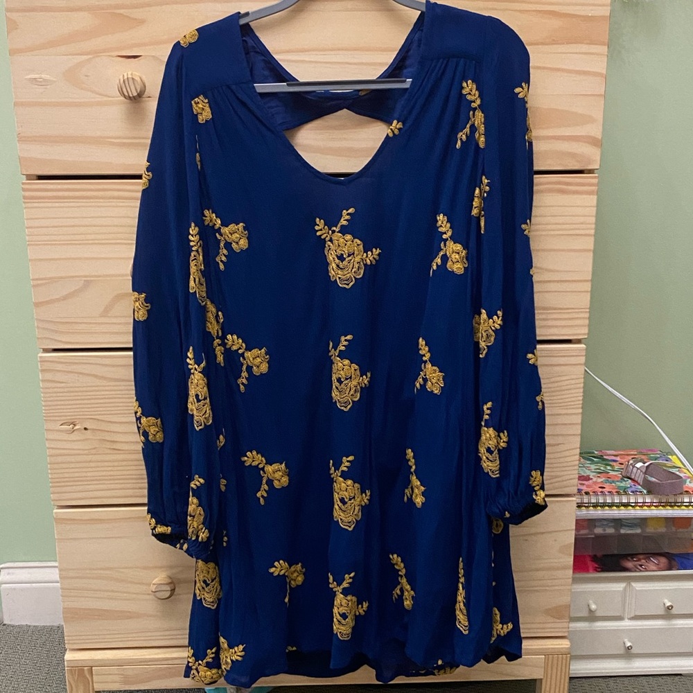 Free People Embroidered Dress
